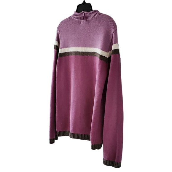 Petite Sophisticate LS Crew Neck Sweater | EUC | MP | Rose Lavender Gray Cream - Picture 5 of 16